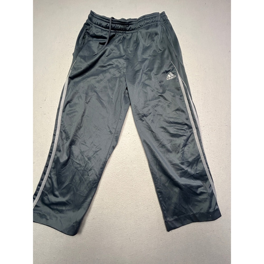 Adidas Track Pants 100% Polyester Grey XL (18) Boys